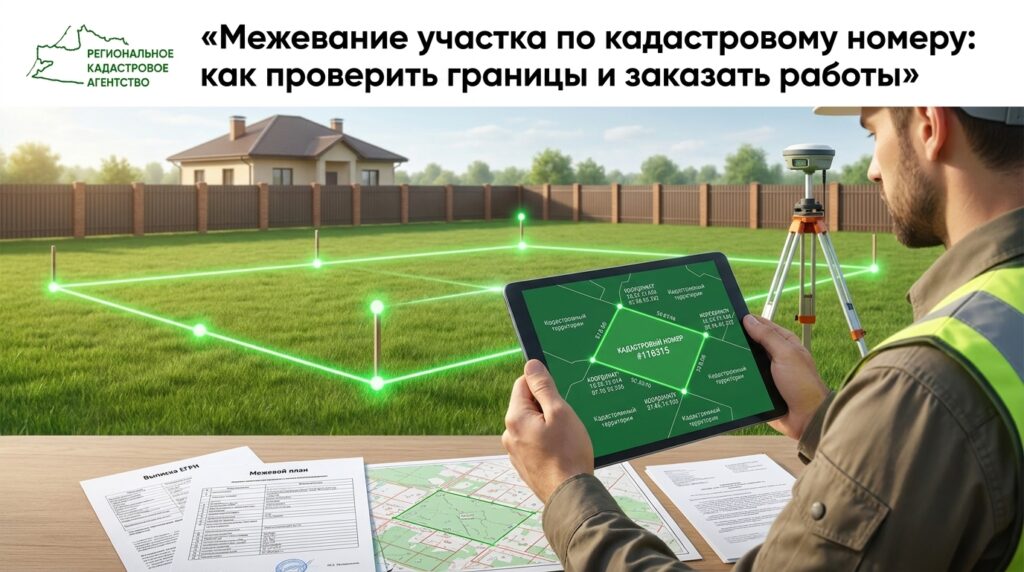 Межевание участка по кадастровому номеру: как проверить границы и заказать работы