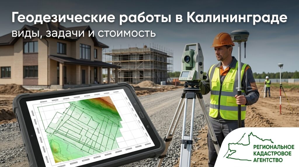 Геодезические работы в Калининграде