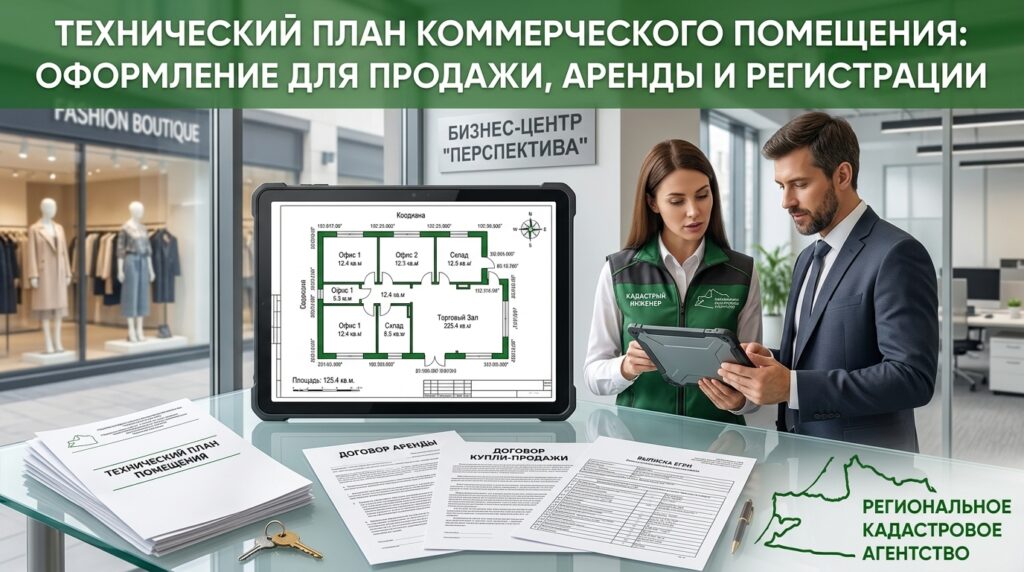 Технический план коммерческого помещения в Калининграде